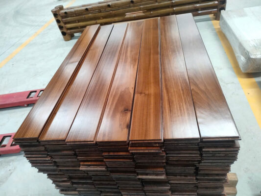Sàn gỗ Poplar – Hệ sàn ngoài trời 25mm