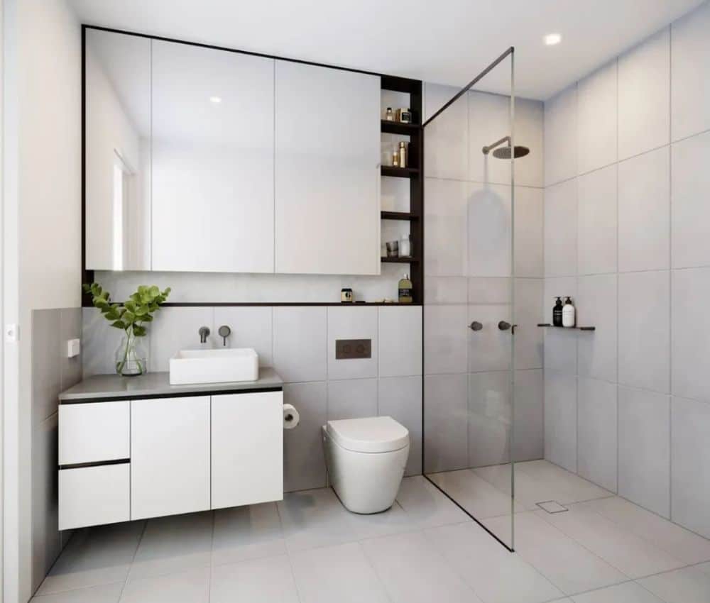 Đặt máy xông tinh dầu hoặc túi thơm trong nhà vệ sinh
