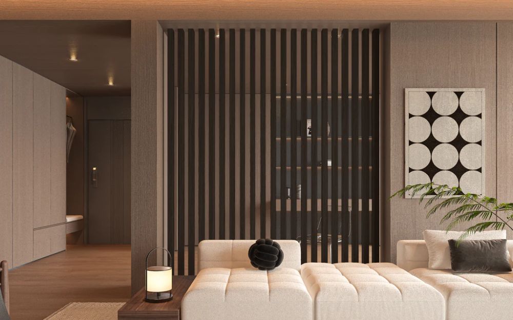 Tấm ốp than tre có khả năng hấp thụ các hợp chất hữu cơ bay hơi 