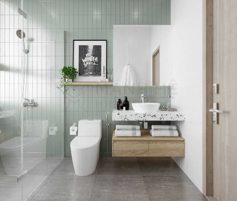 Giữ nhà vệ sinh sạch sẽ để tránh uế khí