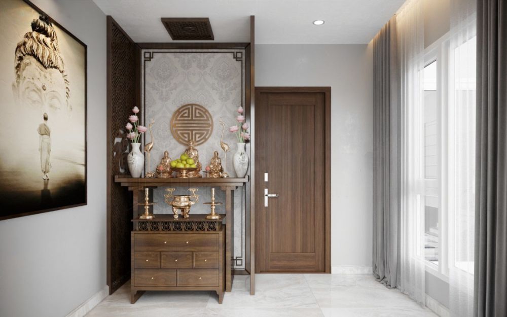 Không nên đặt bàn thờ ngược với hướng nhà