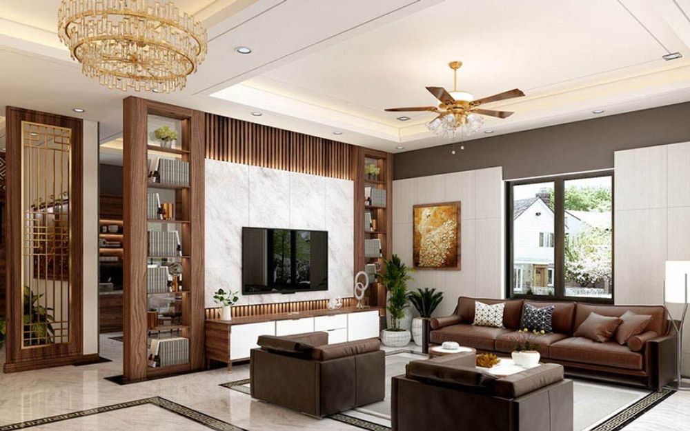 Trần nhà ở dân dụng cần đảm bảo sự cân bằng giữa an toàn kết cấu và yếu tố thẩm mỹ