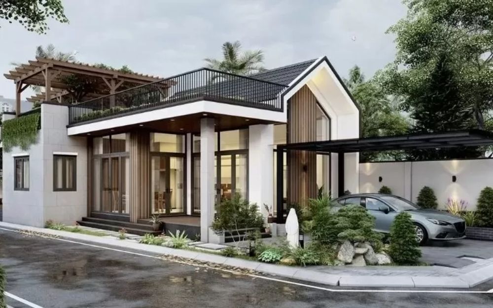 Diện tích xây dựng là yếu tố quan trọng ảnh hưởng đến tỷ lệ chiều cao trần