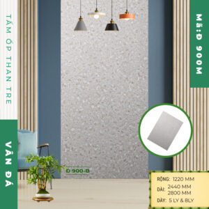 Tấm ốp than tre vân đá Đ 900-M - Ảnh 4