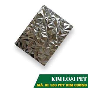 Tấm Ốp Than Tre Kim Loại KL 510 Kim Cương