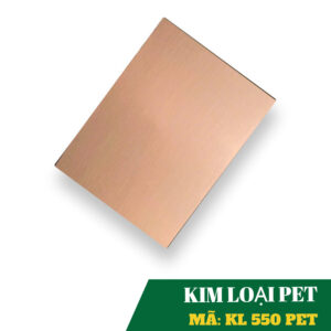 Tấm Ốp Than Tre Kim Loại KL 550 Hồng